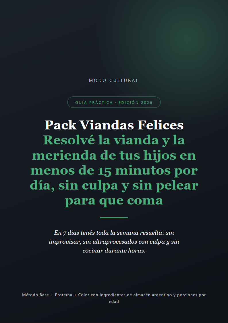 Pack Viandas Felices